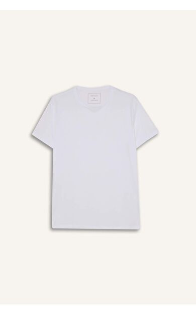 Slim Fit Dar Kesim Bisiklet Yaka Üst