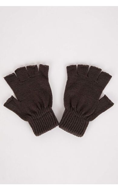 DeFacto Erkek Kesik Parmaklı Triko Eldiven L9300AZ24WNAR66