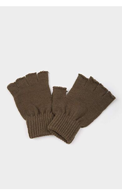 Erkek Kesik Parmaklı Triko Eldiven L9300AZ25WNKH328