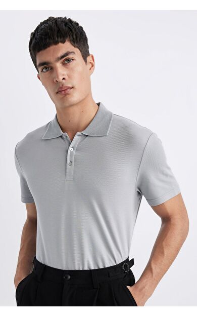 DeFacto Slim Fit Basic Polo Tişört M6609AZ24SPGR130