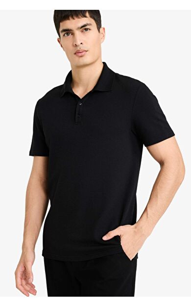 DeFacto Slım Fıt Polo Yaka Kısa Kollu Polo Tişört