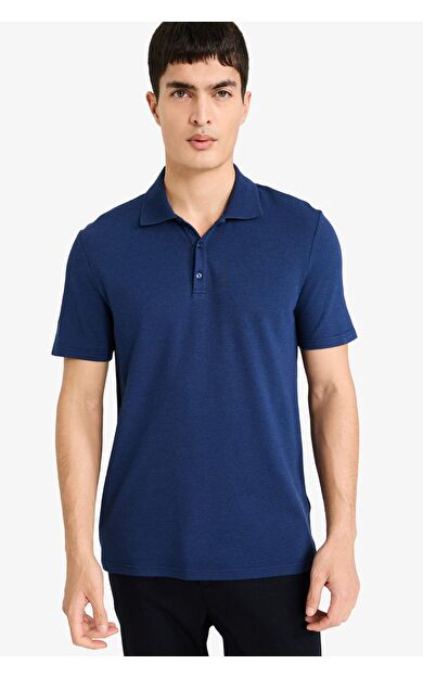 DeFacto Slım Fıt Polo Yaka Kısa Kollu Polo Tişört