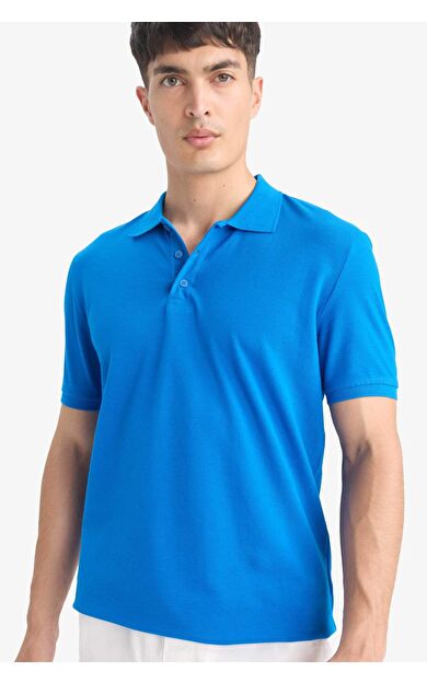 DeFacto Regular Fit Polo Yaka Pike Kısa Kollu Tişört