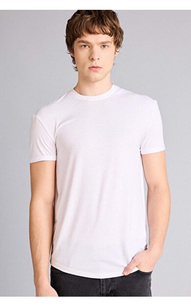 DeFacto Long Muscle Fit Bisiklet Yaka Kısa Kollu Tişört