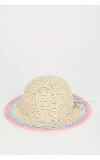 DeFactoFit Kız Çocuk Hasır Şapka N4135A624SMBG193