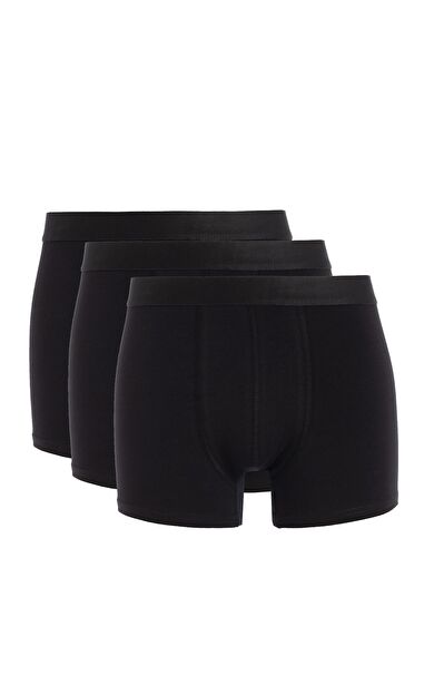 DeFacto DeFactoFit Regular Fit 3'lü Boxer N4277AZ24AUBK27