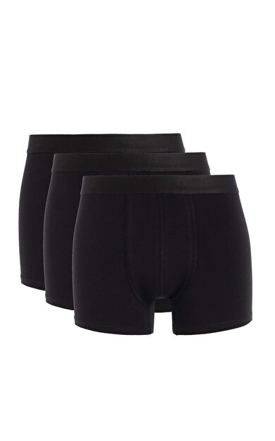 DeFacto DeFactoFit Regular Fit 3'lü Boxer N4277AZ24AUBK27