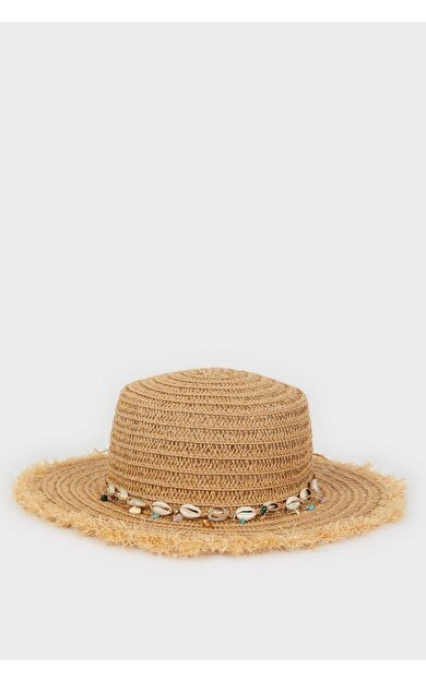 Kadın Hasır Şapka N4408AZ25SMBG328