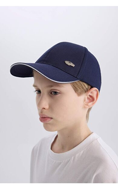 DeFacto Erkek Çocuk Pamuklu Beyzbol Basketbol Şapkası N5481A625SMNV235