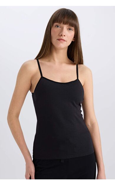 DeFacto Fall in Love Regular Fit Pamuklu Atlet N6090AZ25SPBK81