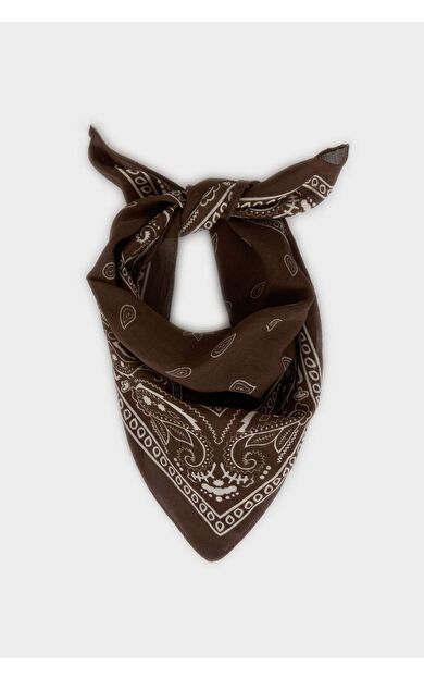 DeFacto Kadın Desenli Pamuklu Bandana
