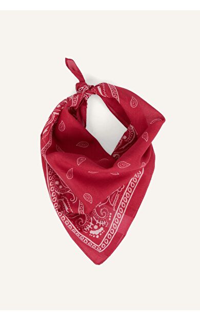 DeFacto Kadın Desenli Pamuklu Bandana