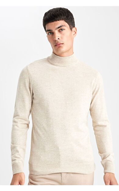 DeFacto Slim Fit Balıkçı Yaka Triko Kazak R1127AZ24SPBG300