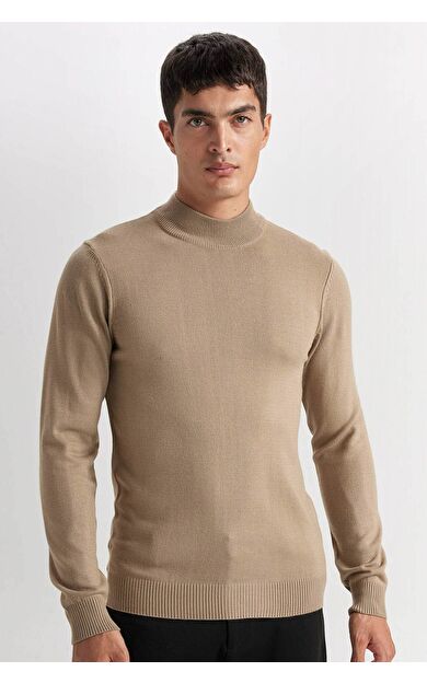 DeFacto Slim Fit Balıkçı Yaka Kazak R1127AZ24WNBG684