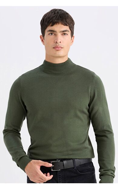 DeFacto Slim Fit Balıkçı Yaka Kazak R1127AZ24WNKH412