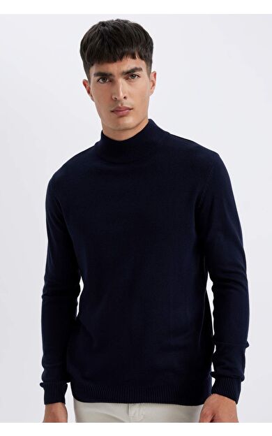 DeFactoFit Slim Fit Balıkçı Yaka Kazak R1127AZ24WNNV207