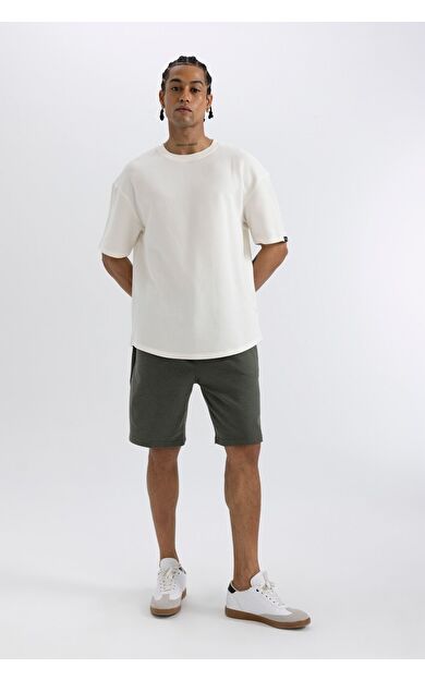 DeFacto Slim Fit Basic Cepli Şort