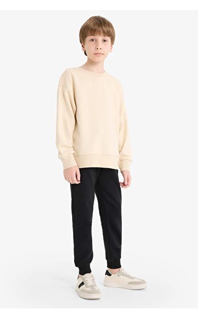 DeFacto Erkek Çocuk Beli Lastikli Jogger Eşofman Altı R5970A625AUBK81