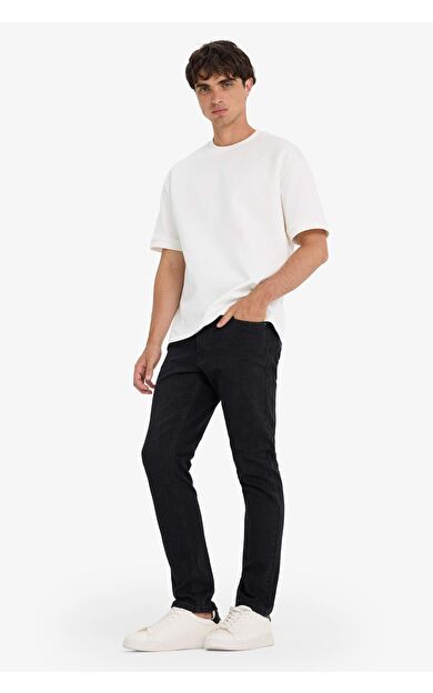 DeFacto Pedro Slim Fit Dar Paça Jean Pantolon R8788AZ25AUNM40