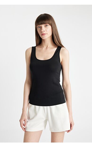 DeFacto Fall in Love Regular Fit Pamuklu Atlet R9041AZ24AUBK81