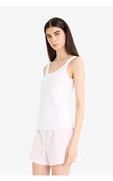 DeFacto -Fall in Love Regular Fit Pamuklu Atlet R9041AZ25AUWT34