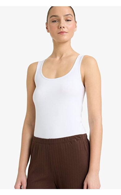 DeFacto Regular Fit Pamuklu Atlet