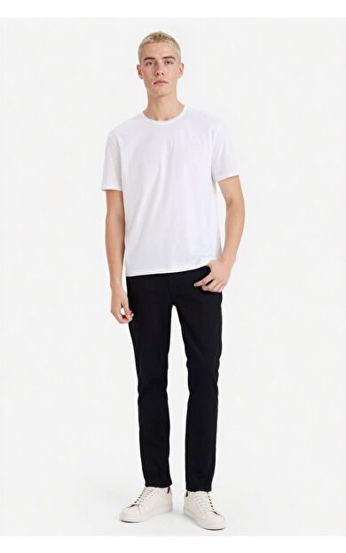 DeFacto Pedro Slim Fit Dar Paça Jean Pantolon