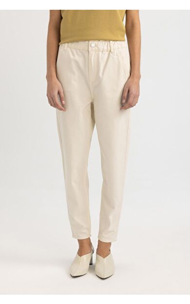 DeFacto Paperbag Cepli Paperbag Bel Standart Paça Gabardin Pantolon S2790AZ24SMER99