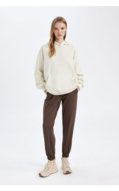 DeFacto Regular Fit Cepli Uzun Boy Jogger Eşofman Altı S8381AZ24WNBN534