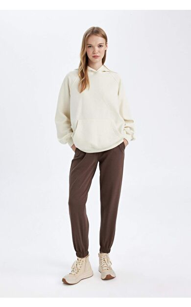 DeFacto Regular Fit Cepli Uzun Boy Jogger Eşofman Altı S8381AZ24WNBN534