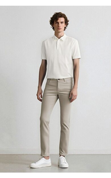 DeFacto Slim Fit Chino Kanvas Pantolon T1055AZ24SPBG191