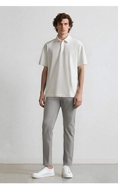 DeFacto Slim Fit Chino Kanvas Pantolon T1055AZ24SPGR169