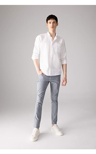 DeFacto Slim Fit Chino Kanvas Pantolon T1055AZ24SPIN87