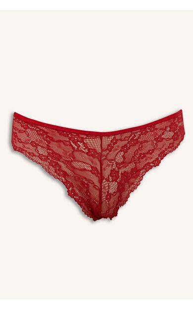 Fall in Love Yılbaşı Temalı Dantel Brazilian Külot