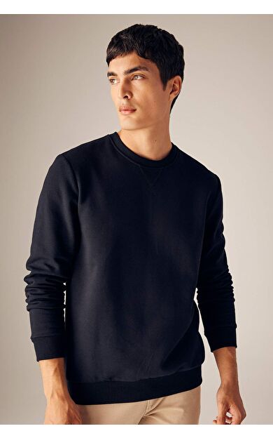 DeFacto Regular Fit Sweatshirt T3777AZ23AUBK81