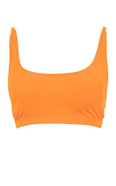 DeFacto Fall in Love Regular Fit Bikini Üstü Turuncu