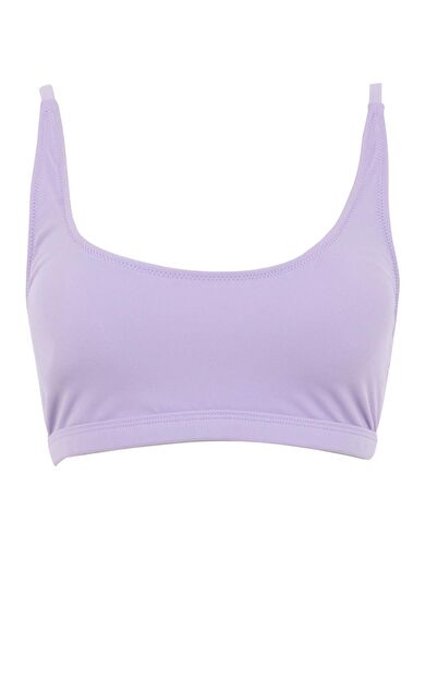 DeFacto Fall in Love Regular Fit Bikini Üstü Mor T5226AZ23SMPR33