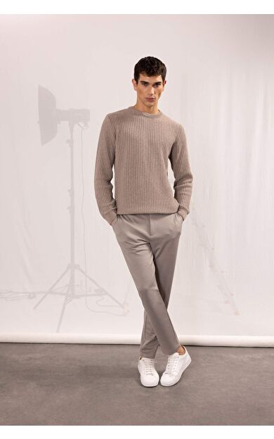 DeFacto Jogger Yazlık Kumaş Pantolon Basic Düz Cepli Düz Paça T6317AZ25SPBG49