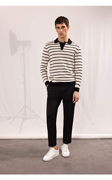 DeFacto Jogger Pantolon Basic Düz Cepli Düz Paça T6317AZ25SPBK27