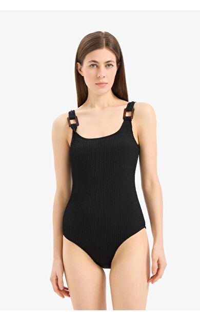 Fall in Love Regular Fit Bürümcük Mayo T8005AZ25SMBK81