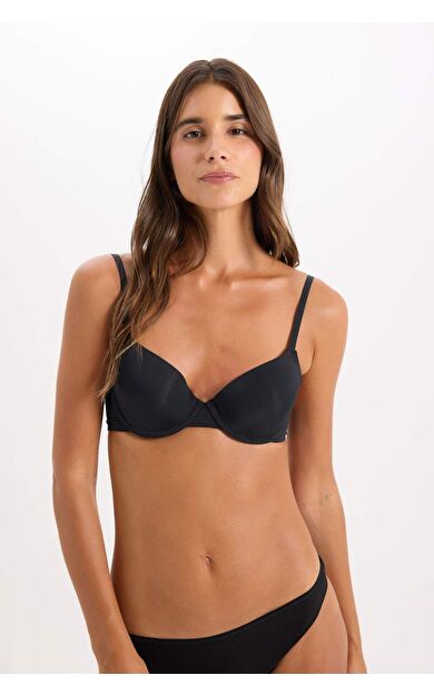 DeFacto Fall in Love Comfort Pedli Bra T8471AZ24AUBK81