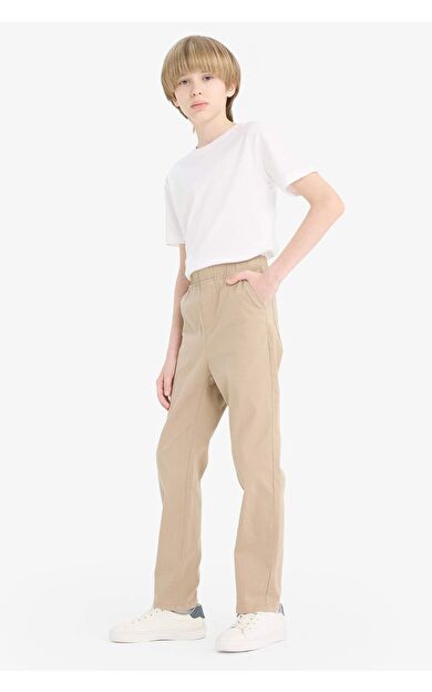 DeFacto Erkek Çocuk Düz Paça Gabardin Pantolon