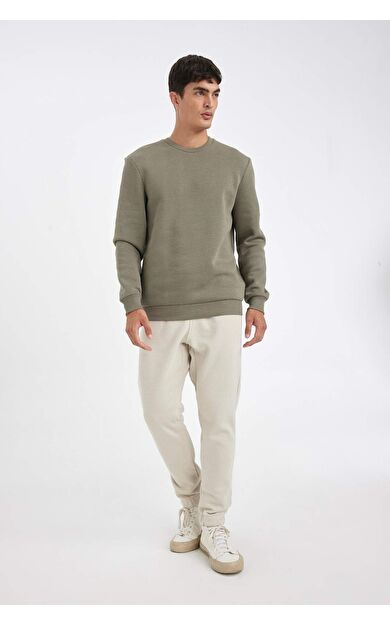 DeFacto Relax Fit Esnek Paça Kalın Eşofman Altı