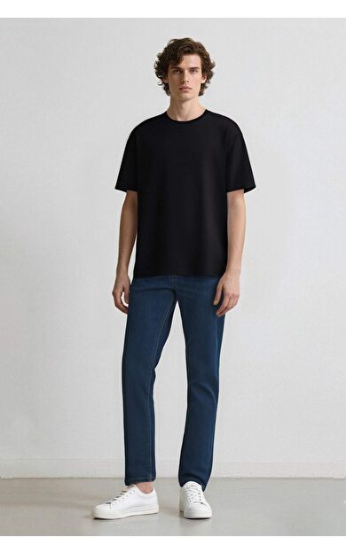 DeFacto Sergio Regular Fit Normal Bel Boru Paça Jean Pantolon