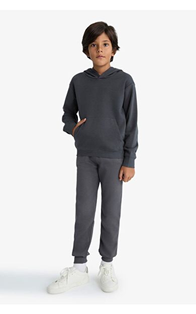 Erkek Çocuk Beli Lastikli Kalın Eşofman Altı W0773A625WNAR126