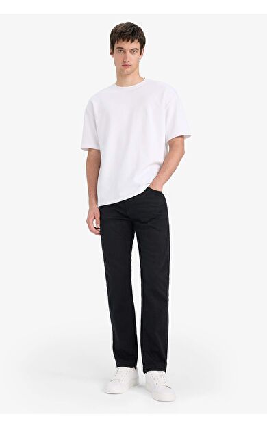 DeFacto Sergio Regular Fit Normal Kalıp Normal Bel Boru Paça Jean Pantolon W6868AZ25AUNM40