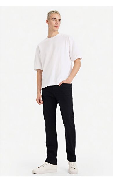 DeFacto Sergio Regular Fit Normal Bel Boru Paça Jean Pantolon