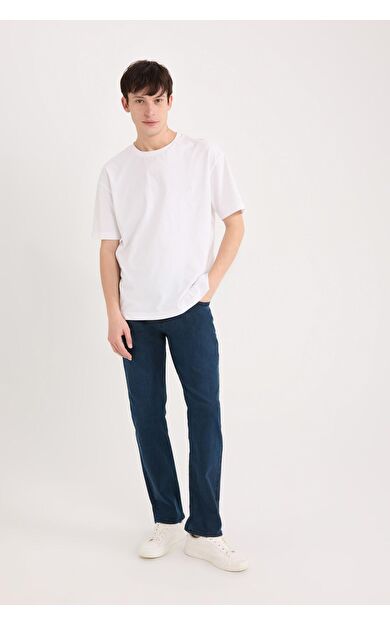 DeFacto Sergio Regular Fit Normal Kalıp Normal Bel Boru Paça Jean Pantolon W7086AZ25SPNM83