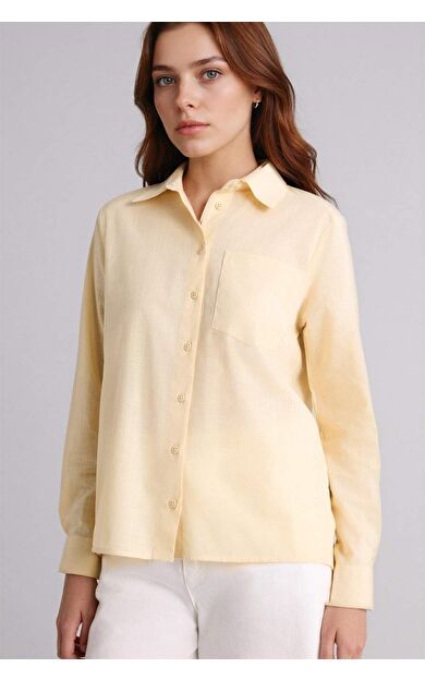 DeFacto %100 Pamuk Basic Gömlek