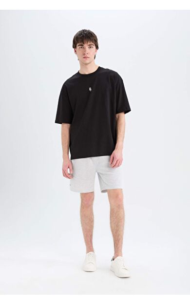 DeFacto Slim Fit Dar Kesim Dar Paça Şort W7965AZ25SMGR363